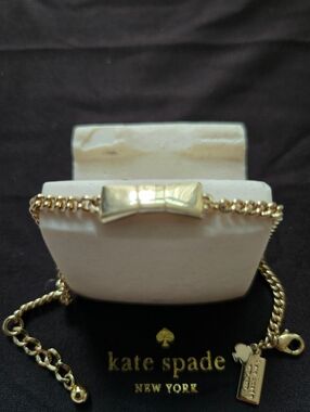 kate spade Gold Bow Bracelet